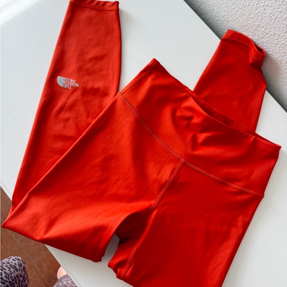 The North Face Orange Leggings